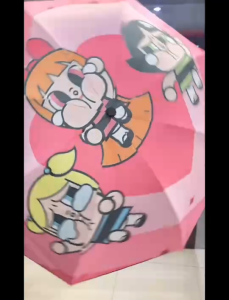 🌟ร่มแบบพับ พิมพ์ลายการ์ตูน กรองเเสงUV 2 ชั้น ร่มแบบพับ 4 ตอน กันแดด กันฝน ขนาดเล็กกระทัดรัด น้ำหนักเบา พร้อมส่ง