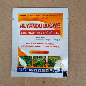 Alyando 200WG Gói 3g Giải pháp thay thế cỏ 2.4D Đặc Tr.ừ Cỏ Cói Có Lác Cỏ Lá Rộng Có Chọn Lọc Nông Nghiệp AGRIHG