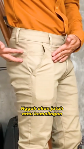[COD] Celana Chino Original Panjang Slimfit Terbaru Extra Strech Pria