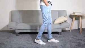 New Korean Fashion Casual Denim Shorts lalaki maong jeans same as picture 8811