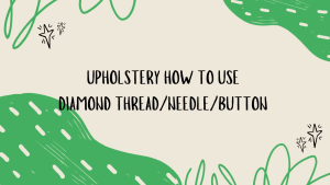 (10 PCS/ORDER) JE002 Button Sofa / Butang Bulat Sofa Kain Velvet Cloth Button Sofa