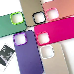 Case Hybrid Color Plate: Perlindungan Stylish untuk Redmi, Samsung & Realme