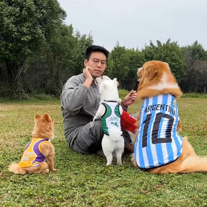 Áo ba lỗ cho Chó mèo phong cách thể thao - Love pets shop