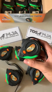 TERMURAH ROLL METER KARET 3M / 5M / 75M TEXAS