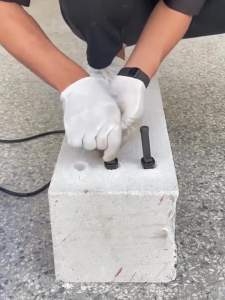 14/16mm Concrete Rock Stone Splitter Plug Wedges With Feather Shims Stone Expansion Tool