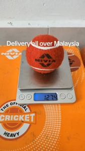 NIVIA HEAVY RED CRICKET TENNIS BALL(Mostly used In Nepal and India)