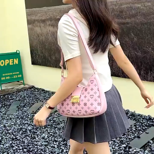 Tas Selempang Bahu Wanita kekinian Terbaru Fashion Korean Style Cewek Sling Bag Import Termurah T301