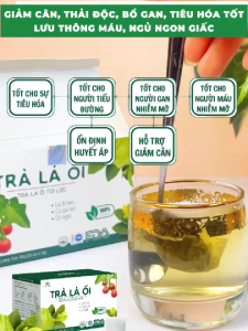 (Mua Lẻ Giá Sỉ) Trà lá ổi Mychi hỗ trợ giảm cân tan mỡ hỗ trợ cho người tiểu đường ổn định huyết áp giảm đau xương khớp