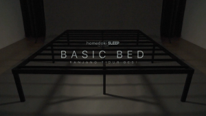 Homedoki Basicbed / Dipan Tempat Tidur / Yelena Ranjang Tidur / Divan Dipan Tempat Tidur / Kai Ranjang Besi Industrial Bed In a Box