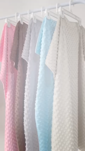 GUGUGAGA - Selimut Bayi - Minky Dot Baby Blanket