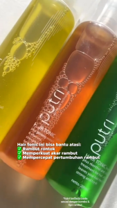 PUTRI Hair Tonic Gingseng | Normal | Oily Hair 450ml | | Anti Hairfall | Cool Fresh | Healty Shine | Nourishing Spa
