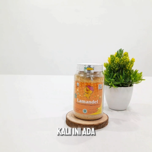 LAMANDEL Bubuk 200 gr | Obat Herbal Bubuk Kemasan Botol Isi 200gr / 100% Herbal Alami Keaslian Terjamin