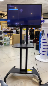 Bracket TV Standing Roda Universal 80-32 Inch