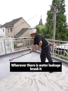 💥Waterproof for 100 years💥1000G Sealant Super Waterproof Glue for roofs swimming pools fish ponds exterior walls Polyurethane Waterproof Coating Waterproofing Paint For Fish Pond Roof Leak water proof Sealant with brush Repair Waterproof Paint