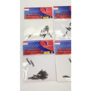Kili Kili Barrel Swivel isi 12pcs: Aksesoris Pancing Berkualitas