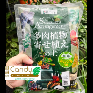 (SG Seller) Succulent Arrangement Soil With Nelsol 1.5L (Hanagokoro Japan)