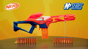 Nerf N Series Pinpoint Dart Blaster 18 Nerf N1 Darts Compatible Only with Nerf N Series Blasters 10-Dart Clip Nerf Blaster Gifts For Kids