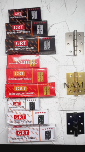 Engsel Pintu Jendela Bearing GRT 3 4 5 Inch SN GP Black