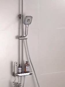 Shower Set With Faucet 4 In1Square Shower Set 304 Stainless Steel Hot And Cold Bathroom Water Faucet
