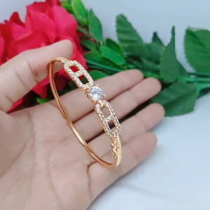 Selma Gelang Tangan Bangle Wanita Perhiasan Aksesoris Fashion Lapis Emas