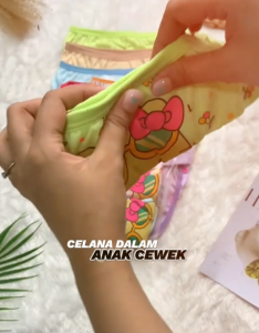 6Pcs Cd Anak Perempuan Celana Dalam