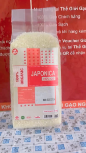 Gạo Nhật nấu cháo cho bé - Túi 1kg - Thơm mềm dẻo ngọt