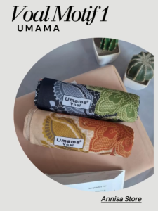 UMAMA SQUARE VOAL SCARF MOTIF 1 UKURAN 110X110CM / JILBAB SEGIEMPAT MOTIF DAILY WEAR UMAMA SQUARE HIJAB WANITA SEGI EMPAT VOAL MOTIF