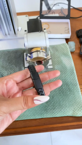 MATEO Bracelet - Gelang Kulit Custom Nama Aksesoris Fashin Pria Cowok Keren Korean look Black Hitam