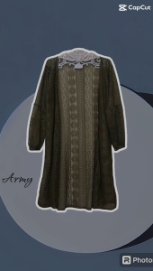 Outer Brukat Kondangan Viral Model Stylish & Outer Brukat Premium 7/8 Lengan Balon