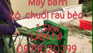 Dao dài 40cm cos 14mm lắp máy băm cỏ voi