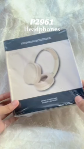 P2961 Headphone Wireless Bluetooth Fashion Headset Hifi Stereo Music 6D Socking Bass TF AUX Support