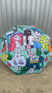 ร่มกอล์ฟ Exceed แบบหนา 2 ชั้น ลาย Golf Elephant Forest (UME012) มีขนาด 30 และ 34 Exceed Golf Umbrella ระบายอากาศได้ดีเยี่ยม ทนฝน ทนลม