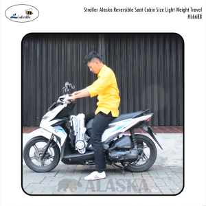 Labeille HL6688 Baby Stroller Alaska Premium Reversible Seat Cabin Size Light Weight Travelling Kereta Dorong Lipat Bayi Anak