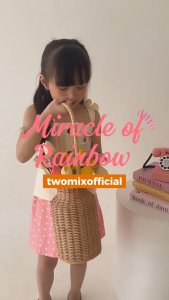 Two Mix - Baju Setelan Anak Perempuan Lucu - Miracle Of Rainbow Set 1-6 Tahun 4362D
