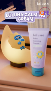 Loluna Baby Calming Cream Krim Penghangat Pereda Kolik Kembung Bayi Anak 5X Ceramide 40ml