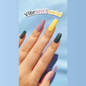 TONE Vibrant Pastel | Bundle Nail Lacquer Pastel Edition Matte Finish
