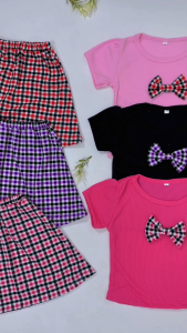 Setelan Rok Anak Bayi ALIYAH Set Rok Anak Balita 0-4 Tahun BENNA
