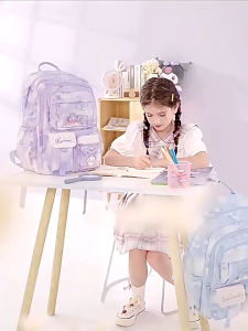 Waterproof School Bag Kids Backpack Girls Cartoon Large Capacity Backpack Childrens Gifts #BK0206#