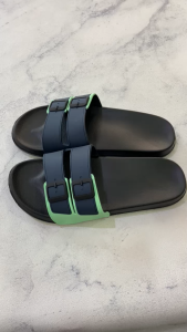 Slide Sandal Selop Cowok Men Slip On Size 39-44 - Navy/Mint