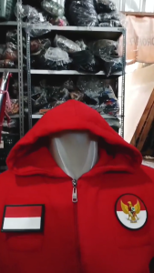 Jaket HUT RI 79 Garuda Indonesia Jaket | Jaket Resleting | Jaket Outdoor | Free logo Garuda + Bendera indonesia | JAKET INDO GARUDA - Jaket Indonesia Garuda | Jaket Kemerdekaan | Jaket Merah Putih  | Logo Garuda Indonesia | Jaket Terbaru BKS