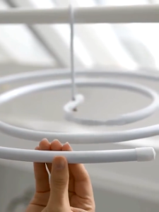 Multifunctional Spiral Hanger Round Rotating Hanger Balcony Bed Sheet Curtain Quilt Drying Rack Air A Quilt