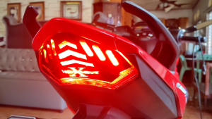 Tail Light Decal Sticker For Honda Winner X Sharingan Design