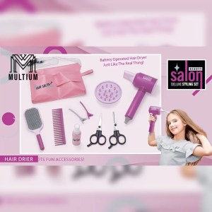 Kid Hair Salon Toy | Kid Gifts | Pretending Salon Kid Toy