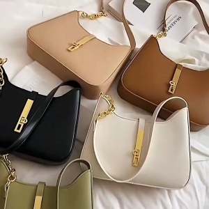 Buy1Free1- Korean Premium Cesia Metallic Shoulder Bag Women Handbag Stylish Fashionable Lady Trendy Beg Tangan Wanita Handbag 2024