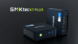 GMKtec NucBox K7 Plus Mini PC - Intel i7-13620H / 32GB DDR5 / 1TB M.2 / IrisXe / Wifi 6 + BT5.2 / Win 11 Pro / Black