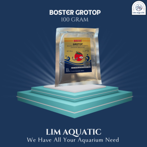 BOSTER GROTOP 100 GRAM / PENAMBAH NAFSU MAKAN IKAN DAN UDANG
