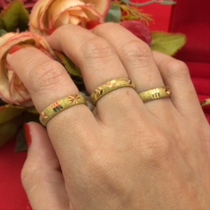 แหวนทองเหลืองตัดลาย คละแบบ งานดิบไม่ได้ชุบ ช่วยเสริมบารมี ใช้ได้ทุกโอกาส แหวนวินเทจ รูปถ่ายจากสินค้าจริง พร้อมส่ง