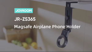 Joyroom JR-ZS365 Magnetic Travel Phone Holder Foldable Portable Airplane BackrestsTray TablesLuggage HandlesDesktops