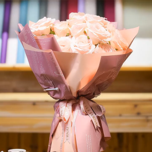 Kertas Buket Bunga Kertas Cellophane Flower Wrapping Ecer KB6025