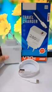 Charger HP FOR VVO V30E 280W Travel Charger Support Fast Charging